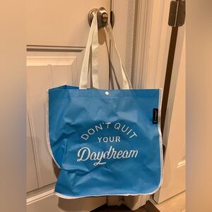 The Home T 'Don't Quit Your Daydream' Reusable Tote Bag